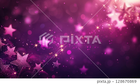 star on bokeh background 128670869