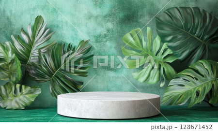 Tropical Paradise Product Display. 128671452