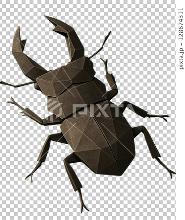 巨型鍬形蟲摺紙 - 昆蟲系列 巨型鍬形蟲摺紙 - 昆蟲系列 128674311