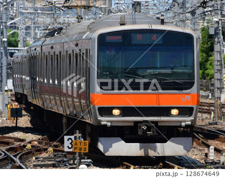 E231系0番台 武蔵野線 MU18編成 大宮駅 E231系0番台 武蔵野線 MU18編成 大宮駅 128674649