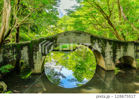 東京　港区　南麻布にある 有栖川宮記念公園 128675017