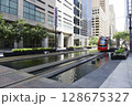 ヒューストン市街のLRT 128675327