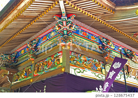 宝登山神社の本殿【埼玉県長瀞町】 128675437