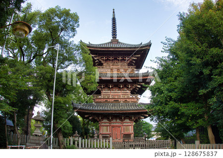 甚目寺観音　三重塔 128675837