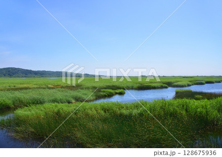 JR北海道、根室本線の常豊信号場から白糠駅までの車窓風景 JR北海道、根室本線の常豊信号場から白糠駅までの車窓風景 128675936