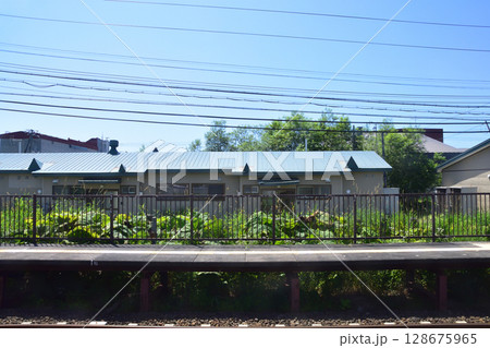 JR北海道、根室本線の常豊信号場から白糠駅までの車窓風景 JR北海道、根室本線の常豊信号場から白糠駅までの車窓風景 128675965