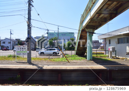 JR北海道、根室本線の常豊信号場から白糠駅までの車窓風景 128675969