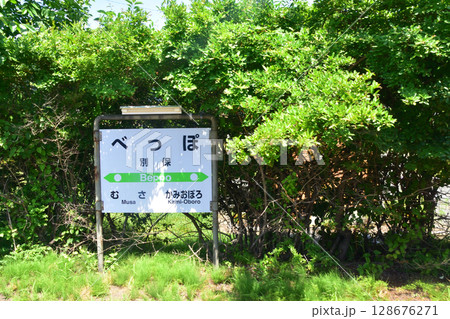 JR北海道、根室本線の釧路駅から上尾幌駅までの車窓風景 128676271