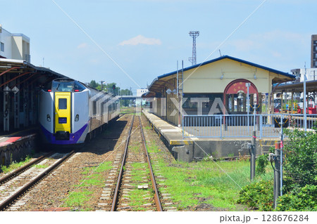 JR北海道、根室本線の釧路駅から上尾幌駅までの車窓風景 128676284