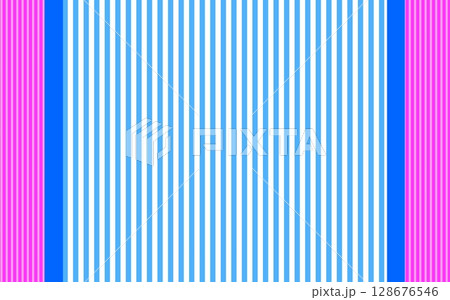 ストライプ模様 カラフル ブルー ピンク ストライプ模様 カラフル ブルー ピンク 128676546