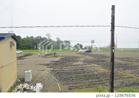 JR北海道、根室本線の落石駅から根室駅までの車窓風景(2023年) 128676836