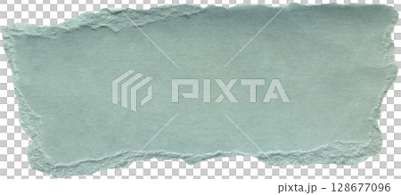 Aged torn blue scrap carton. Realistic piece of paper with crumpled effect and ripped edge. Versatile background for collage, mockup, scrapbooking Aged torn blue scrap carton. Realistic piece of paper with crumpled effect and ripped edge. Versatile background for collage, mockup, scrapbooking 128677096
