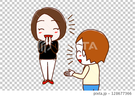 (多張)微笑的女士和白人男士聊天玩樂 (多張)微笑的女士和白人男士聊天玩樂 128677366