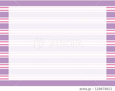 縞模様　フレーム　ホワイトスペース 128678621