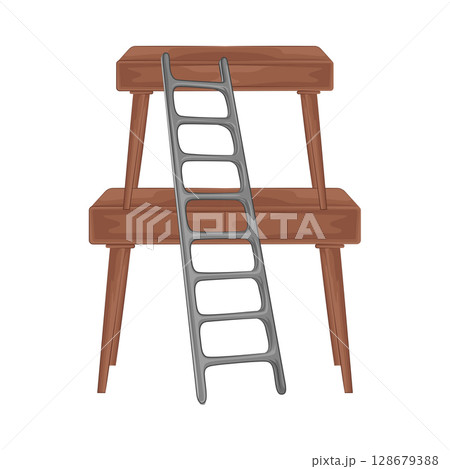 Illustration of Ladder  128679388