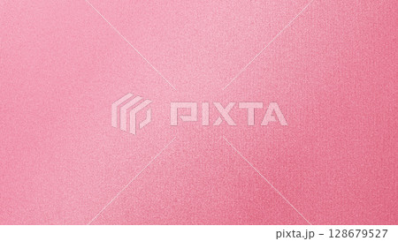 華やかローズピンク色テクスチャー　上品ザラザラ背景素材　高級感シルク光沢 128679527