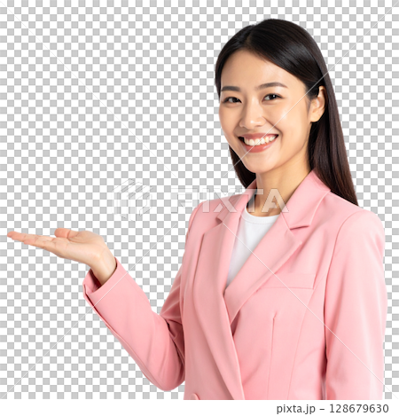 一個女人在西裝指導 一個女人在西裝指導 128679630