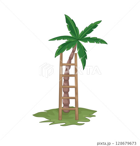 Illustration of Ladder  128679673