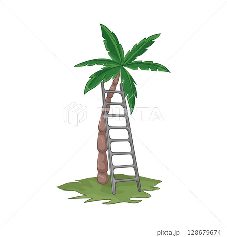 Illustration of Ladder Illustration of Ladder 128679674