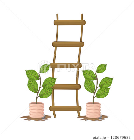 Illustration of Ladder Illustration of Ladder 128679682