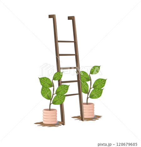 Illustration of Ladder Illustration of Ladder 128679685