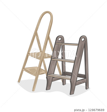 Illustration of Ladder  128679689
