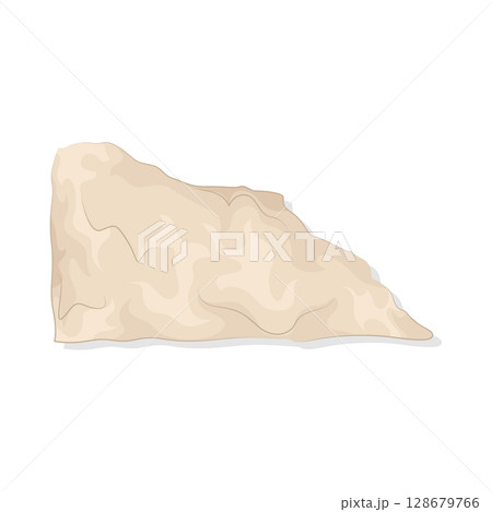 Illustration of Torn Paper 128679766