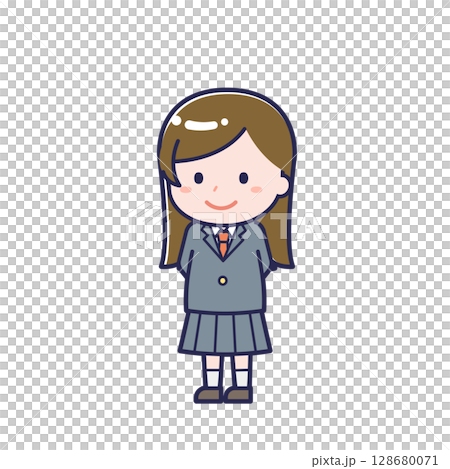 學生 / 對角線 / 女 28 128680071