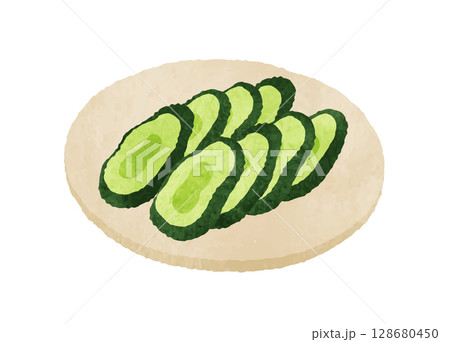 きゅうりのぬか漬け 128680450