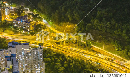 July 18 2025 Night Traffic Along Ching Cheung Tai Po Roads 128681641