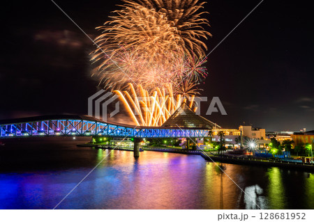 《神奈川県》八景島シーパラダイス・花火シンフォニア 《神奈川県》八景島シーパラダイス・花火シンフォニア 128681952