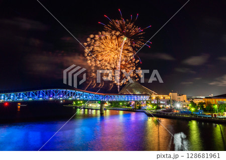 《神奈川県》八景島シーパラダイス・花火シンフォニア 《神奈川県》八景島シーパラダイス・花火シンフォニア 128681961