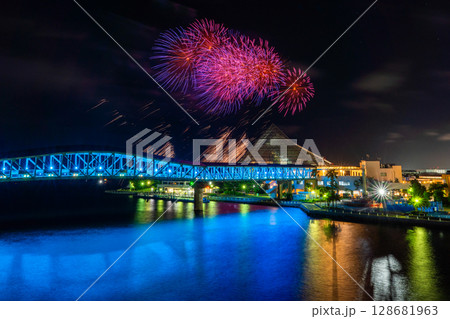《神奈川県》八景島シーパラダイス・花火シンフォニア 《神奈川県》八景島シーパラダイス・花火シンフォニア 128681963