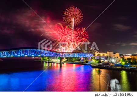《神奈川県》八景島シーパラダイス・花火シンフォニア 《神奈川県》八景島シーパラダイス・花火シンフォニア 128681966