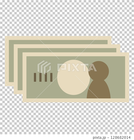 幾張鈔票的插圖 128682014