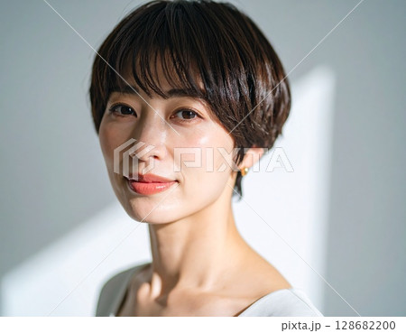 女性ポートレート　AI生成画像 128682200