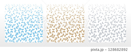 Set of abstract geometric patterns. Seamless vector backgrounds. Colored ornaments Graphic modern patterns Simple lattice graphic design 128682892