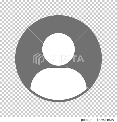シンプルな丸いベクターアイコン_06 シンプルな丸いベクターアイコン_06 128684689
