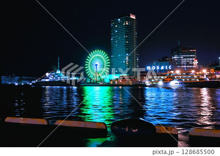美しい神戸の夜景 128685500