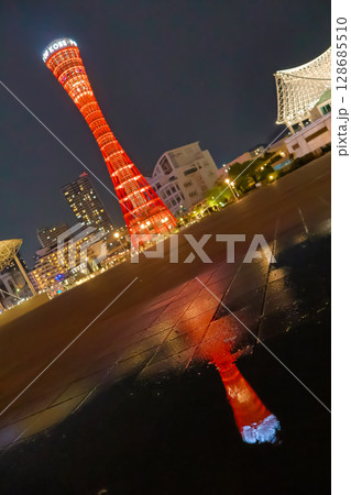 美しい神戸の夜景 美しい神戸の夜景 128685510