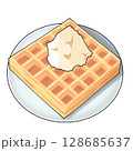 ベルギーワッフル 128685637