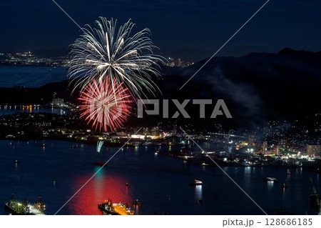 呉海上花火大会2025序盤2 128686185