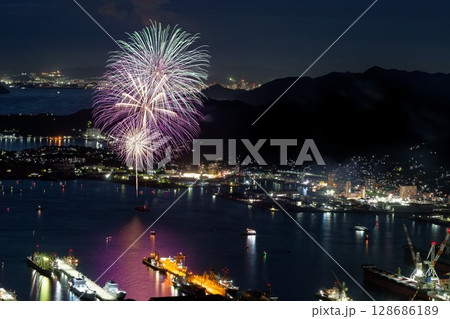 呉海上花火大会2025序盤6 128686189