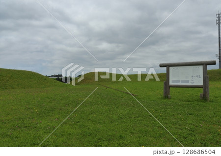 志苔館 郭内の風景(北海道函館市) 志苔館 郭内の風景(北海道函館市) 128686504