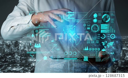 Data Center Network Monitoring Dashboard for Performance Insights Thunk 128687315