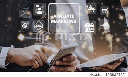 Affiliate Marketing Strategy Online Promotion for Passive Income Growth Muxer 128687535
