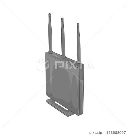 Illustration of Router 128688007