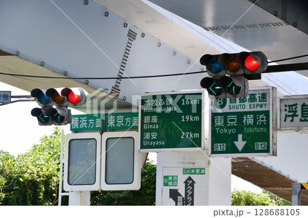 白熱電球信号機_04 128688105
