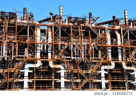 製油所のプラント_05 製油所のプラント_05 128688172
