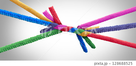 Group Unity Teamwork Symbol Group Unity Teamwork Symbol 128688525